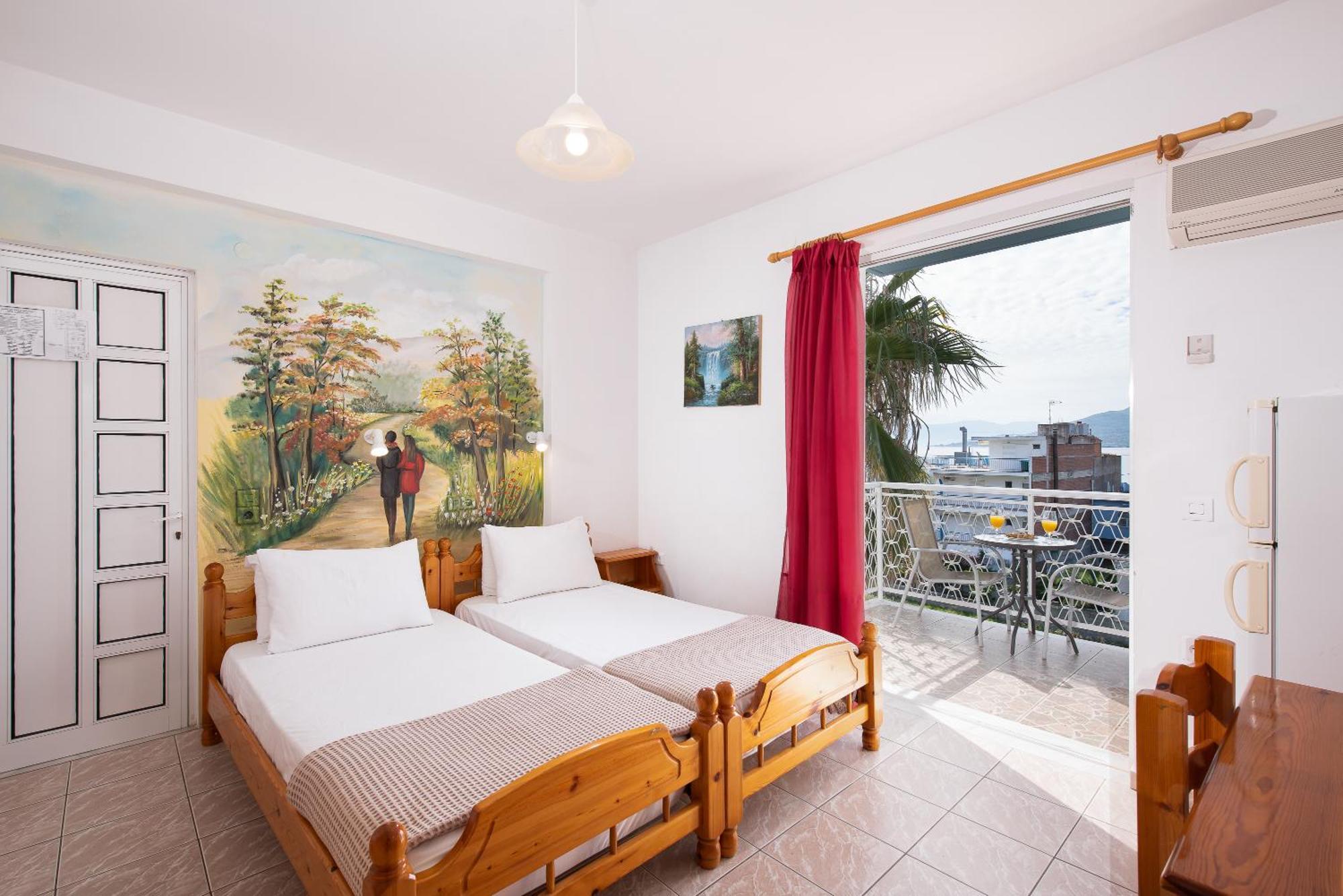 Appartamento Zoe Seaside Loutra Edipsou  Esterno foto