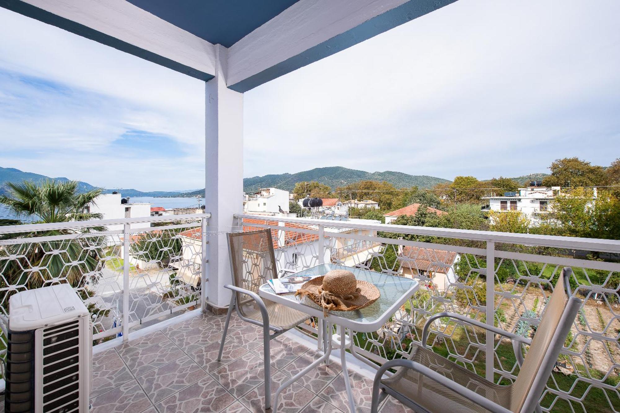 Appartamento Zoe Seaside Loutra Edipsou  Esterno foto