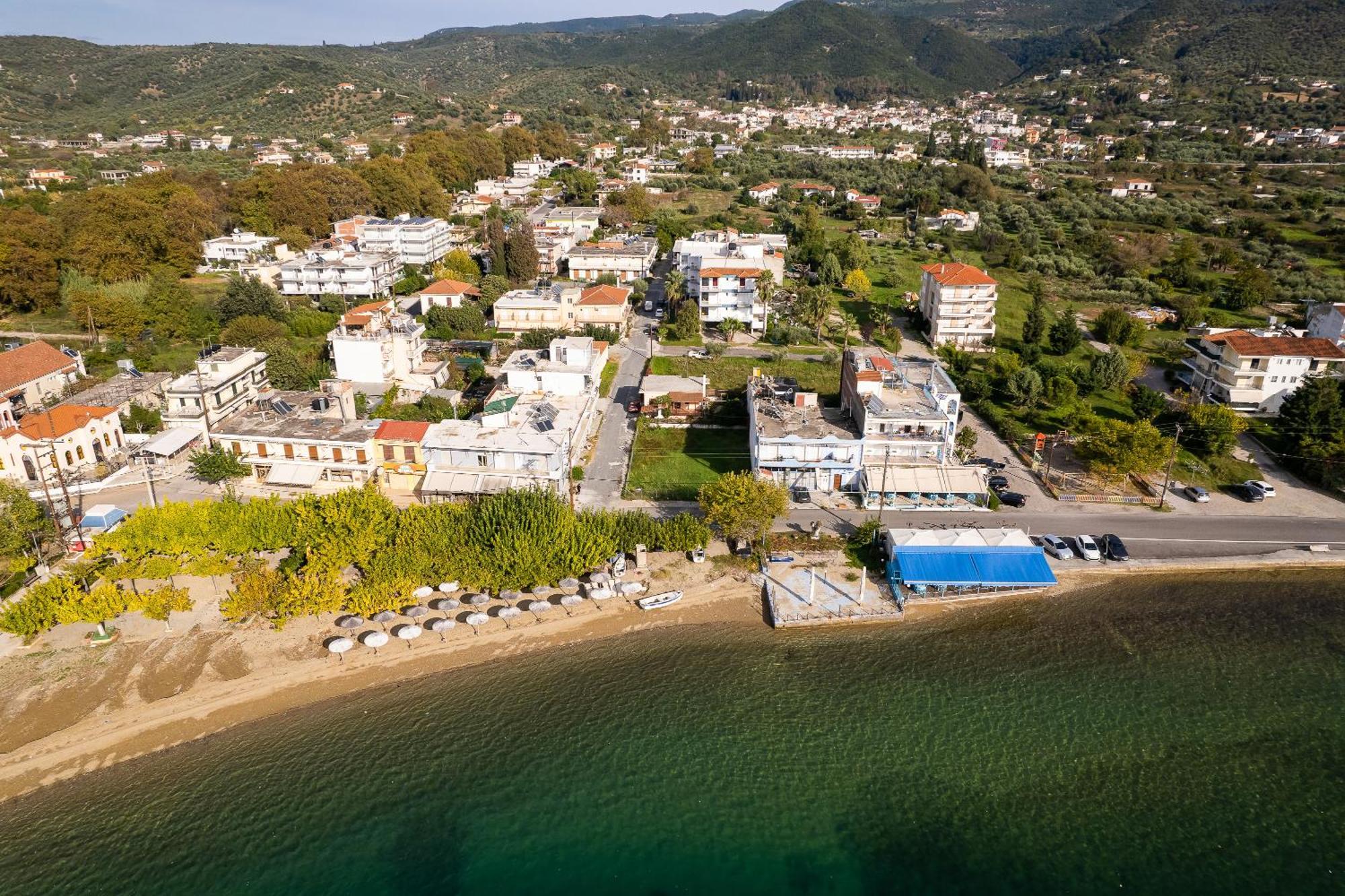 Appartamento Zoe Seaside Loutra Edipsou  Esterno foto